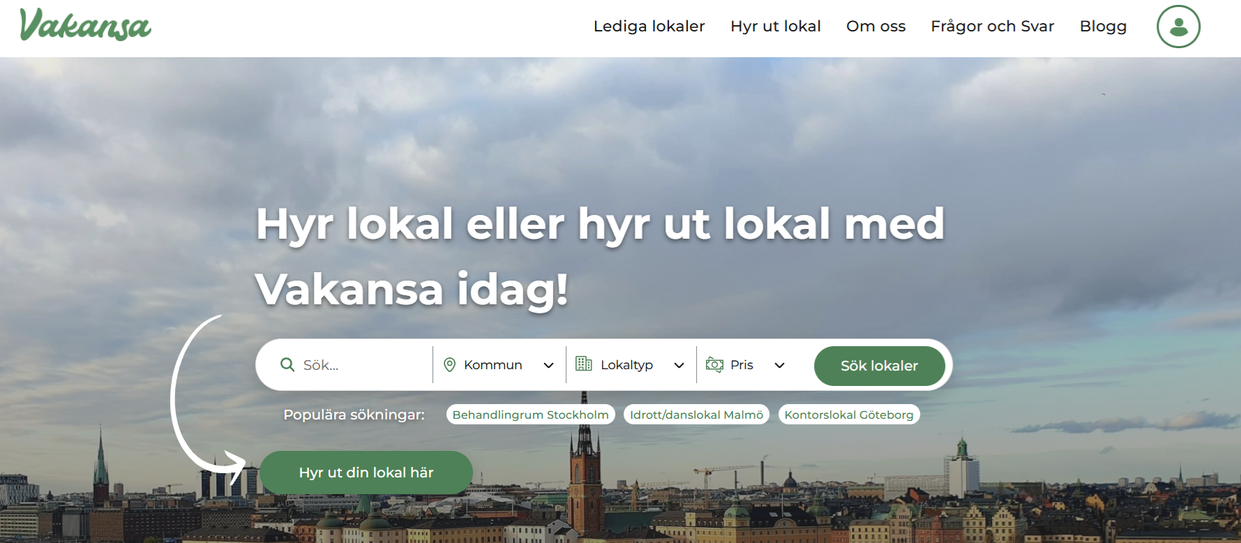 Vakansa — lokaldelning på riktigt